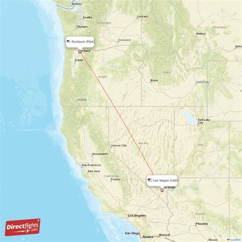 google flights portland to vegas.